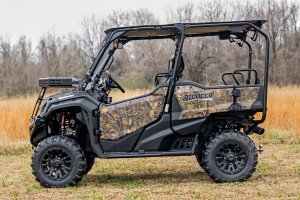 Honda Pioneer 1000 Coilover Suspension Kit - Front - Rough Country - Adjustable - '16-'23